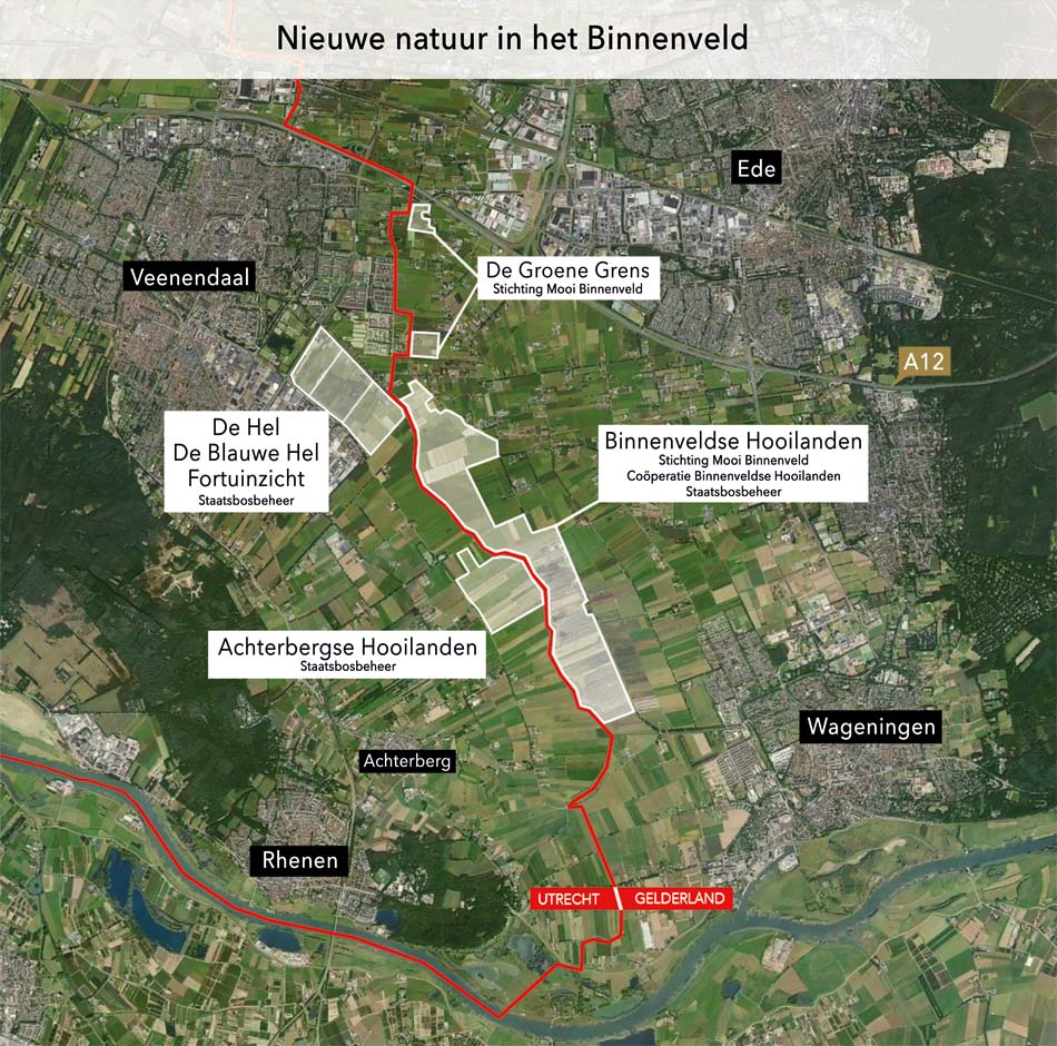 Overzichtskaart Het Binneveld